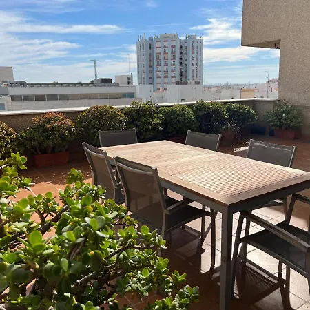 Appartement Atico Primera Linea De Playa.